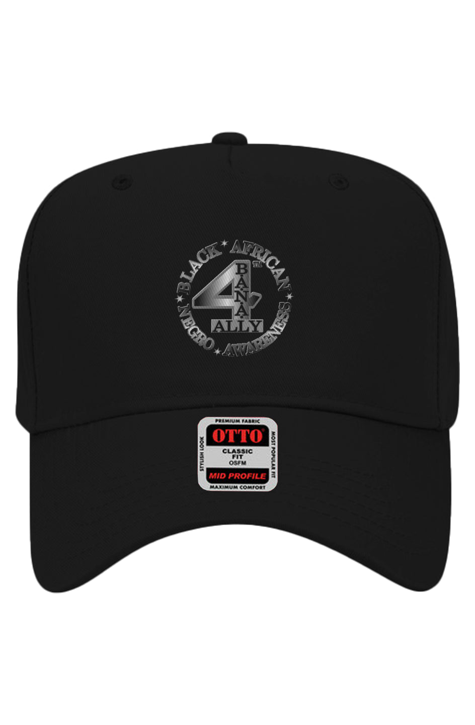 4 Banau SBG2 Embroidered Otto 5 Panel Baseball Cap